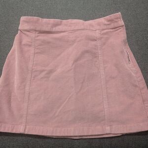 Crewcuts Pink Corduroy Skirt